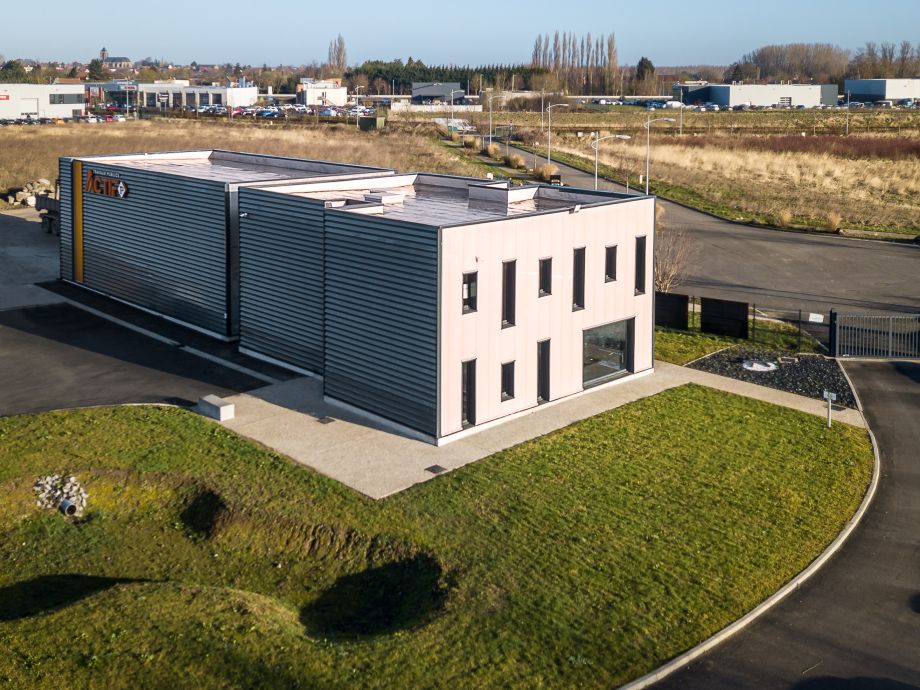 Mise en valeur d’un projet de construction de bâtiment tertiaire et moderne par Frédéric Baudelet