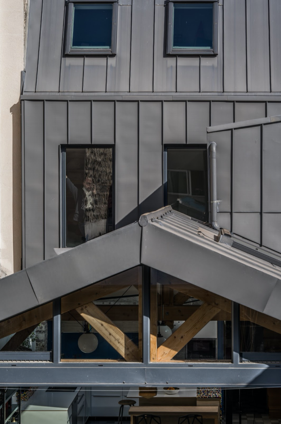 Les photos de Olivier Toggwiler pour le projet architectural de Magali Hvass.