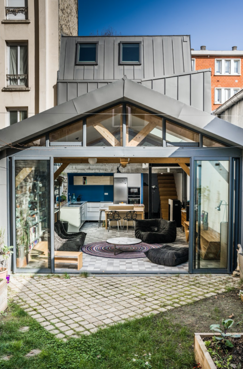 Les photos de Olivier Toggwiler pour le projet architectural de Magali Hvass.