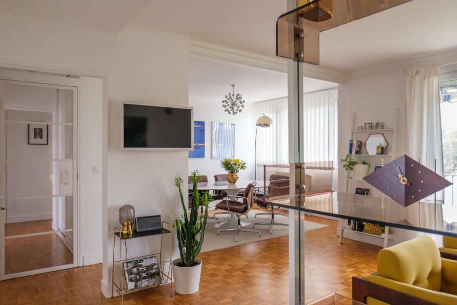 Photographies de Romain Baltz d’une rénovation complète d’un appartement par Léa Muller