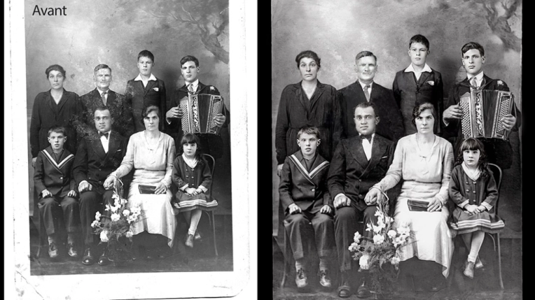 Retouche photo, Famille, Traditionnel