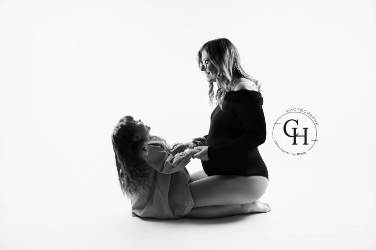 Grossesse, Famille, Portrait, Photo en studio, Artistique, Traditionnel
