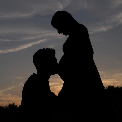 Photographie, Grossesse, Couple, Traditionnel