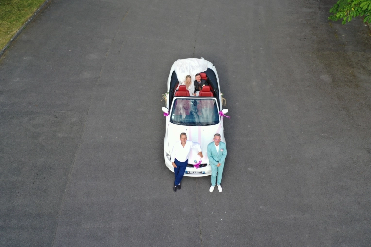 Photographie, Drone, Mariage, Traditionnel