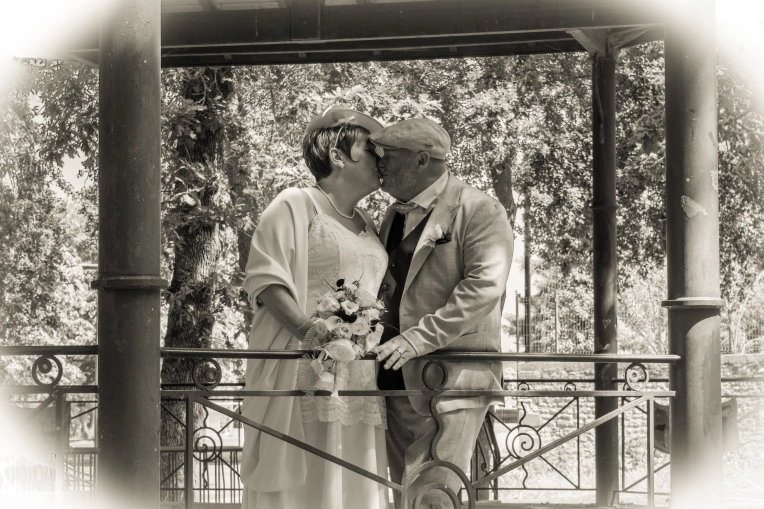 Photographie, Mariage, Couple, Traditionnel, Vintage