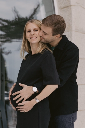 Photographie, Grossesse, Couple, Artistique