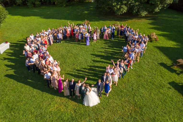 Photographie, Drone, Mariage, Artistique, Traditionnel