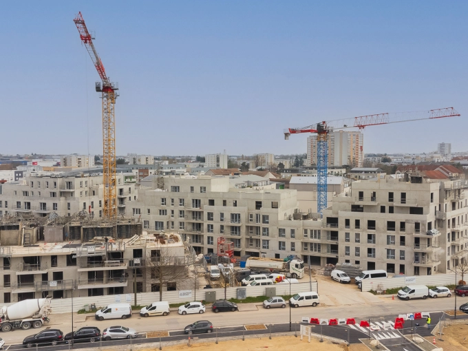 Drone Photography, Construction Site Monitoring, Traditional