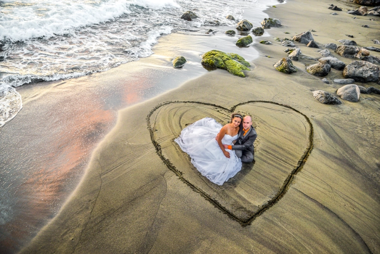 Photographie, Drone, Mariage, Artistique